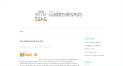 Desktop Screenshot of goddessinspecs.com